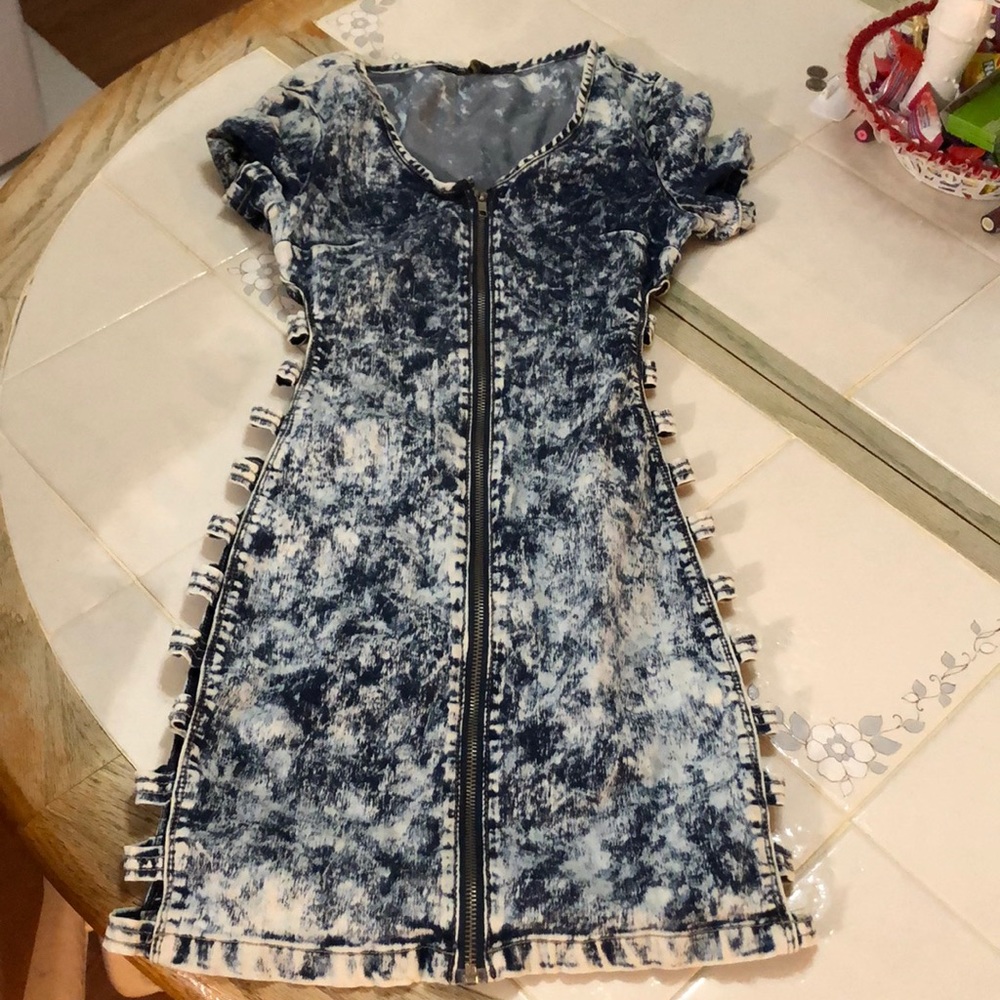Denim dress